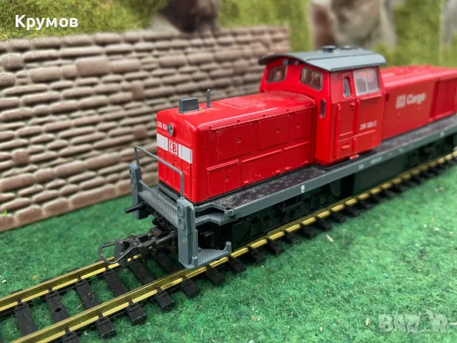 Локомотив дизел маневра 4-осен Роко 290 DB Cargo Н0 1:87 влак ЖП модел DSS, снимка 2 - Колекции - 49277346