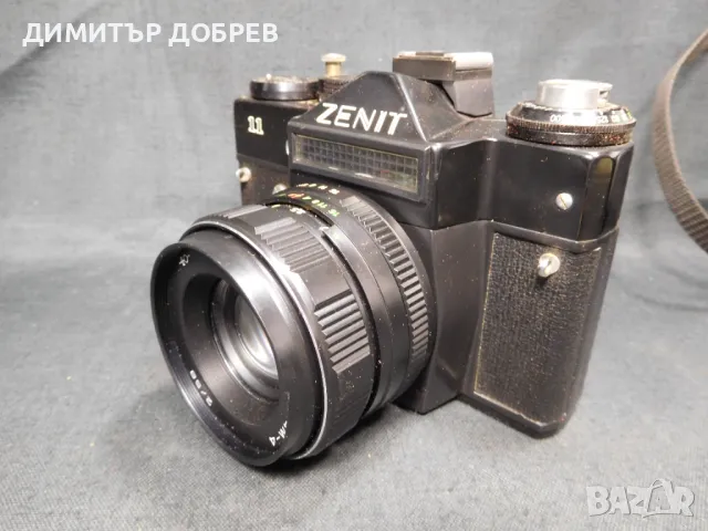 СТАР РЕТРО SLR ФОТОАПАРАТ ЗЕНИТ ZENIT 11 С ОБЕКТИВ HELIOS 44M-4, снимка 3 - Фотоапарати - 49371445