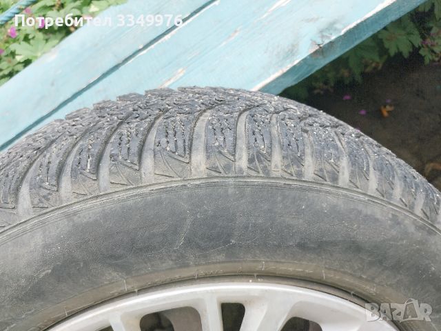 Продавам железни джанти със зимни гуми и оригинални тасове за кия сийд 15ки., снимка 5 - Гуми и джанти - 46269358
