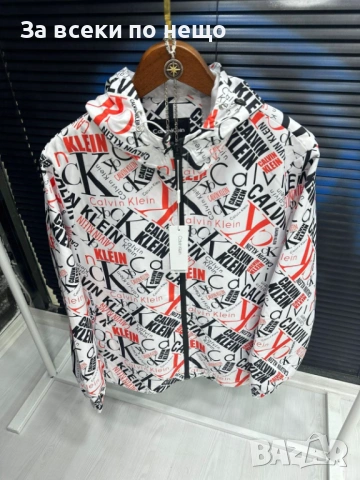 Calvin Klein Мъжка Ветровка🔝Мъжко Пролетно Яке🔝Мъжко Есенно Яке - Различни Цветове Код NGHSP62, снимка 3 - Якета - 53785914