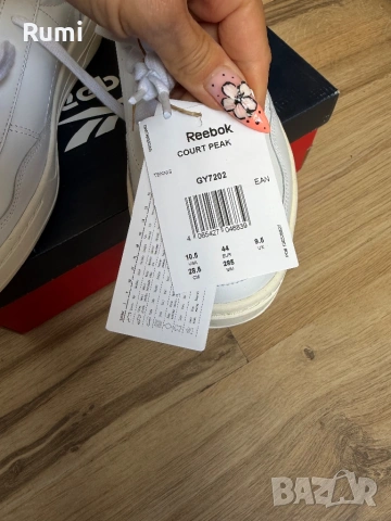 Оригинални нови мъжки маратонки  Reebok COURT PEAK! 44 н, снимка 6 - Кецове - 52306523