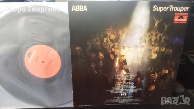 ABBA , АББА - * Super Trouper * 1980  като нова, снимка 2 - Грамофонни плочи - 53665886