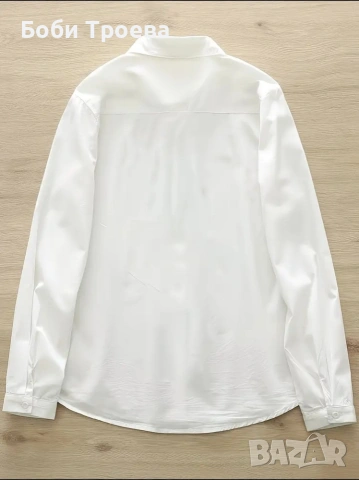 Дамска блуза с 100% памук- бродирана с заек и ряпа, снимка 3 - Ризи - 53563650