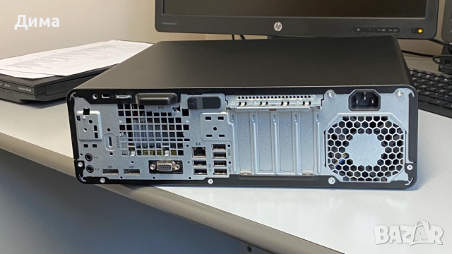 Компютър HP EliteDesk 800 G5 SFF, снимка 2 - Работни компютри - 52329420