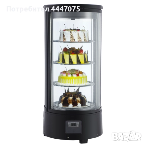 Ротираща хладилна витрина 72 литра