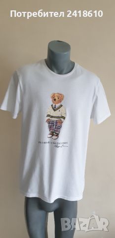 POLO Ralph Lauren Bear Cotton Custom Slim Fit Mens Size M и L ОРИГИНАЛ! 2бр. Мъжки Тениски!, снимка 9 - Тениски - 45455693