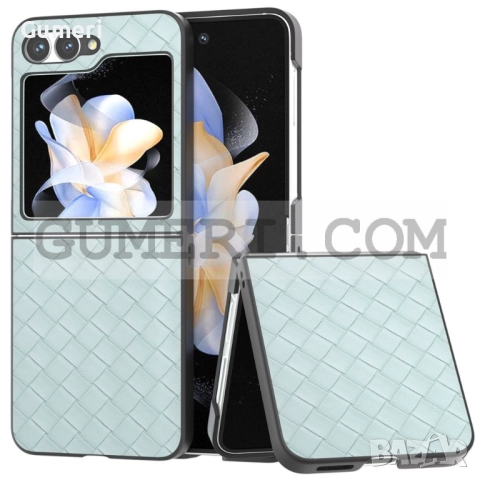 Samsung Galaxy Z Flip 6 Кожен Предпазен Гръб, снимка 6 - Калъфи, кейсове - 51445535