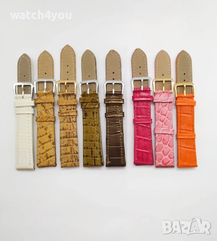 НОВА КАЧЕСТВЕНА КАИШКА ОТ ЕСТЕСТВЕНА КОЖА ЗА ЧАСОВНИК. КАИШКИ ЗА ЧАСОВНИЦИ. КАФЯВА ЧЕРНА КАИШКА, снимка 18 - Каишки за часовници - 25920223