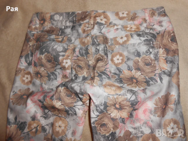 Флорален панталон miss london размер М, снимка 1