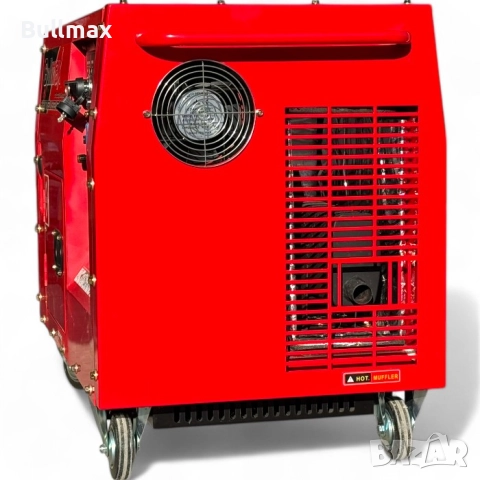 Агрегат за ток 7.5 KW моно обезшумен + АТС кутия BULLMAX, снимка 2 - Генератори - 52569860