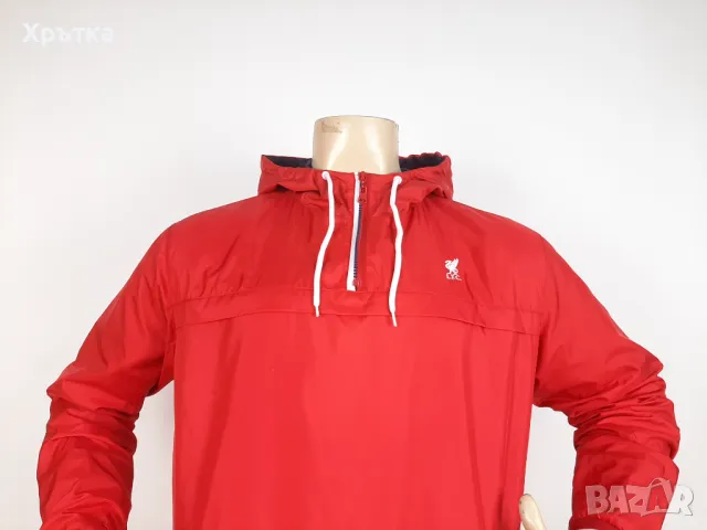 FC Liverpool Anorak - Оригинално мъжко яке размер S-M, снимка 5 - Якета - 48826113