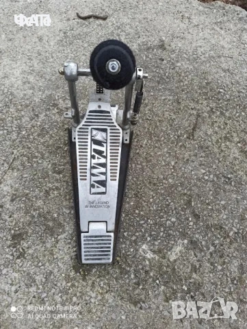 Tama - bass drum pedal, със или без бийтър