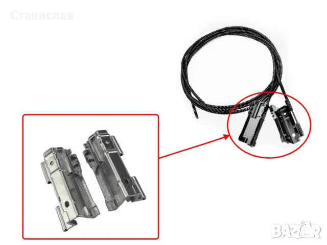 BMW 5 E39 Комплект водачи на жило за панорамен таван , снимка 3 - Части - 50400354