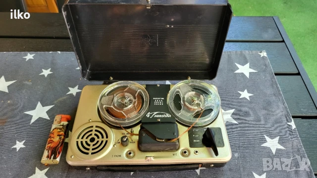 Мини ролков магнетифон, снимка 4 - Радиокасетофони, транзистори - 51336209