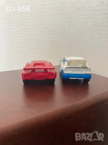 Matchbox FORD ESCORT RS COSWORTH & LAMBORGHINI COUNTACH LP 500S , снимка 4 - Коли, камиони, мотори, писти - 47339454