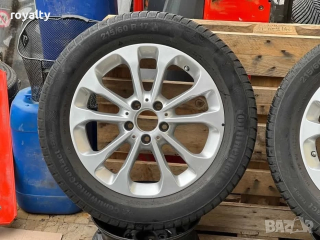 5х112 17 Лети джанти Оригинални Mercedes GLA w156 Мерцедес ГЛА ЕТ 38 J 6.5, снимка 8 - Аксесоари и консумативи - 52212595