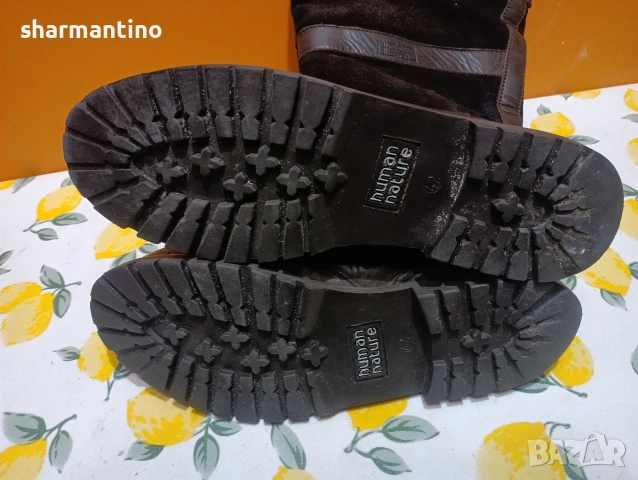 Human Nature N 42 кожени ботуши - 19 лв, снимка 7 - Дамски ботуши - 53099881