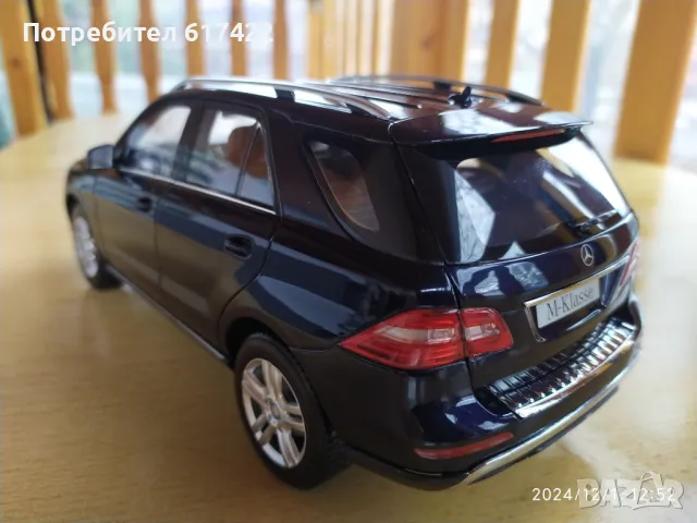 1:18 MERCEDES BENZ - M-CLASS ML 2011 - Minichamps, снимка 8 - Колекции - 48175986