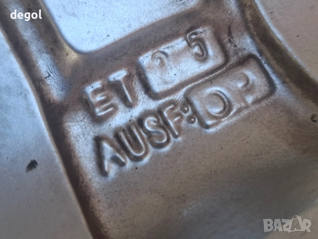 KBA 47127 PLATIN GERMANY 🇩🇪 R16 5x110 7J ET35,Opel Alfa Romeo, снимка 10 - Гуми и джанти - 52935617