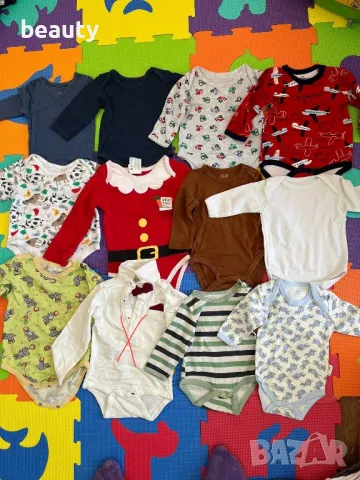 Детски дрехи за бебе момче 56-62-68 размер , снимка 2 - Бодита за бебе - 49197932