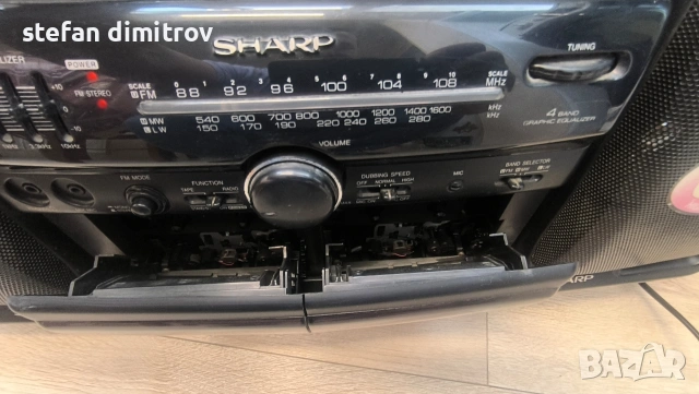 SHARP WF-930H, снимка 8 - Радиокасетофони, транзистори - 53756017