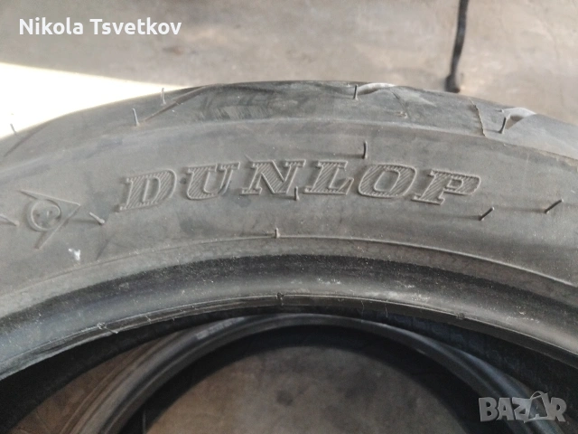 160/60ZR17 Dunlop, снимка 7 - Гуми и джанти - 54238684