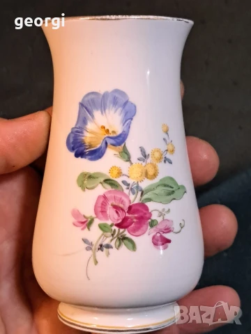 счупена ваза Meissen 27/1, снимка 7 - Вази - 51408678