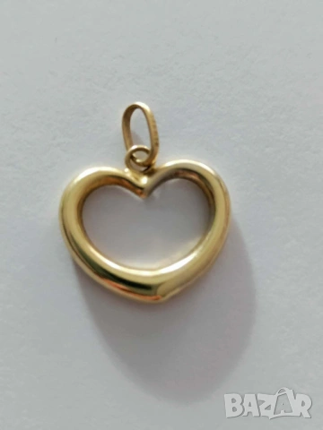 Златна висулка 52335, снимка 2 - Колиета, медальони, синджири - 53783699