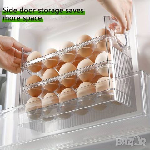 Автоматична кутия за съхранение на яйца, снимка 2 - Други стоки за дома - 46104440