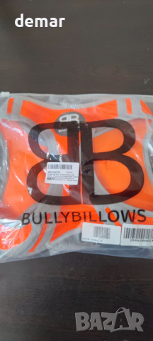Нагръдник за кучета BullyBillows с дръжка и подплата, отразяващ, оранжев, XL, снимка 8 - За кучета - 44992966