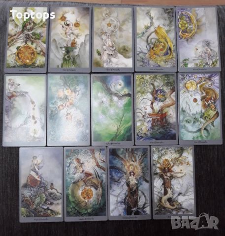 Таро 7x12см: Shadowscapes Tarot & Weird World Tarot & Wake me Up Tarot, снимка 12 - Карти за игра - 45399431