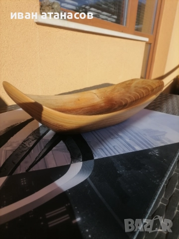 Фруктиера/ купа от орех, снимка 4 - Декорация за дома - 52839898