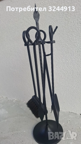 Прибори за камина пет части , снимка 7 - Други стоки за дома - 52790225