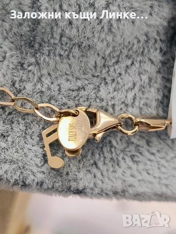 НОВО Златно колие с висулка 10гр / 14К, снимка 5 - Колиета, медальони, синджири - 52825456