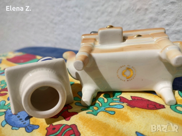 Малък колекционерски чайник на Paul Cardew масичка печива, снимка 8 - Колекции - 52344544