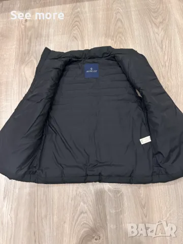 MONCLER Vintage елек с пух XS/S, снимка 6 - Елеци - 48417639