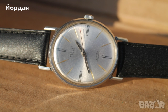 СССР мъжки часовник ''Полет/Poljot De Luxe'' 23 камъка, снимка 9 - Мъжки - 52539957