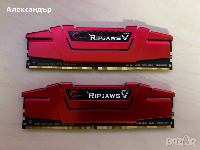 RAM памет G.SKILL Ripjaws V 16GB(2x8GB) DDR4 3000MHz CL15