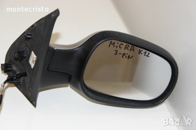Дясно електрическо огледало Nissan Micra K12 (2003-2010г.) 3 пина / Нисан Микра К12 / 96301AX927