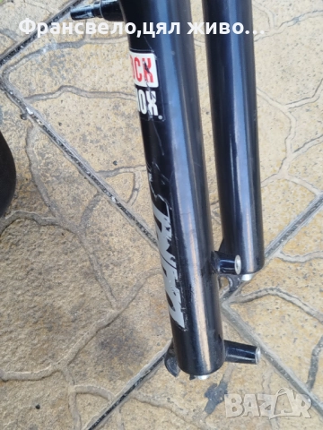 26 цола вилка за велосипед колело с монтаж чело 34 rock shox , снимка 2 - Части за велосипеди - 52138161