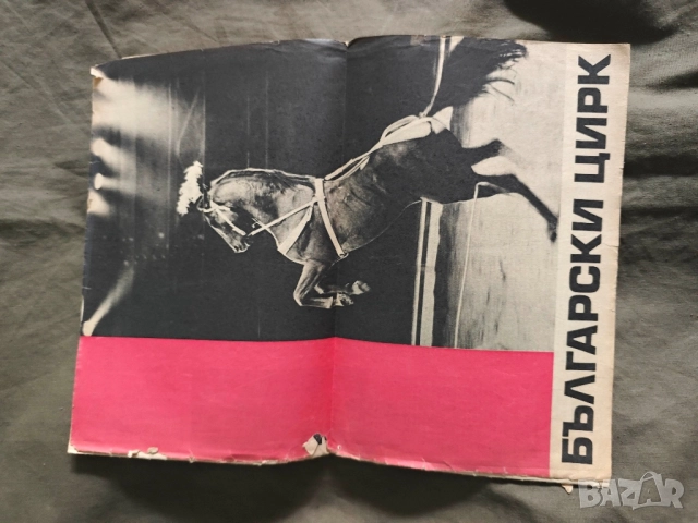 програми цирк: Български цирк 1971,Факел над арената