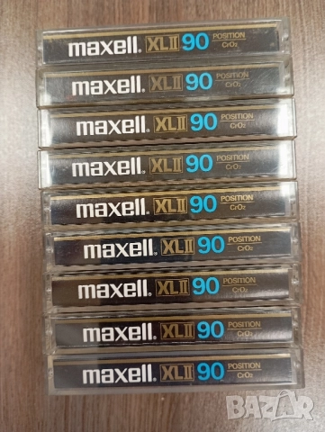 Maxell Black XLII 90 Epitaxial хромни аудио касети, снимка 3 - Аудио касети - 52402871