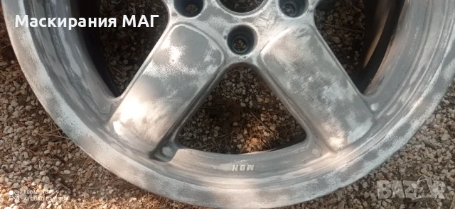 RH MBN 17" 8J ET35 5X120 BMW 72.6, снимка 6 - Гуми и джанти - 51194967