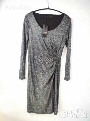 Only silver glitter dress 38/M, снимка 3 - Рокли - 47534548