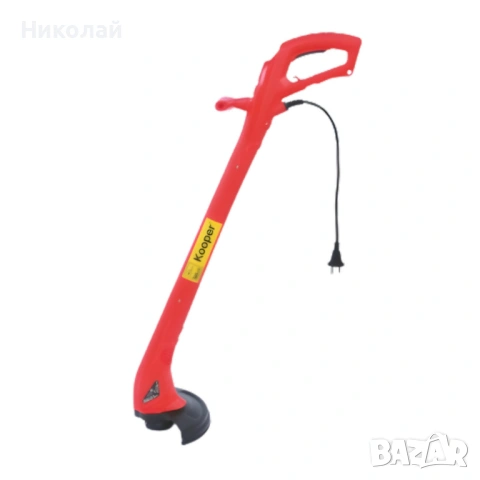 Електрически тример за трева 800W – лек, тих и прецизен за малки и средни градини, снимка 5 - Градинска техника - 53115634