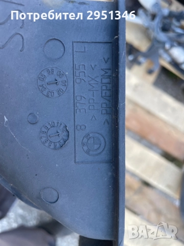 Въздуховод Тръба въздух BMW E65 8379955, снимка 2 - Части - 52290547