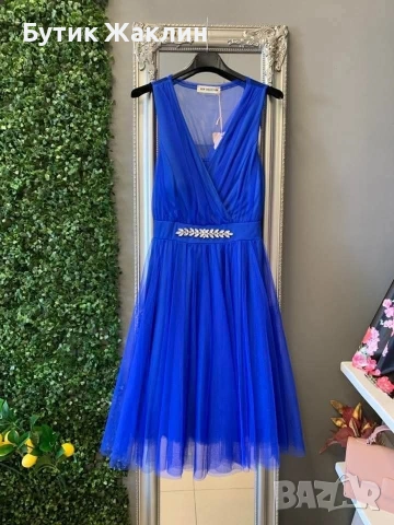 Дамска елегантна рокля , снимка 2 - Рокли - 53989999