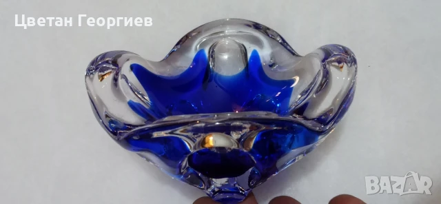 цветно стъкло Мурано, снимка 2 - Антикварни и старинни предмети - 50999361