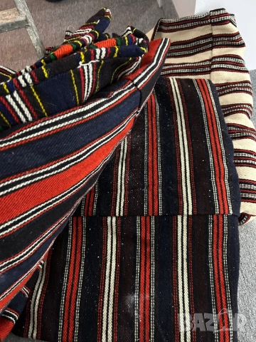 Ръчно тъкан автентичен калъф за дюшек , снимка 6 - Антикварни и старинни предмети - 51896221