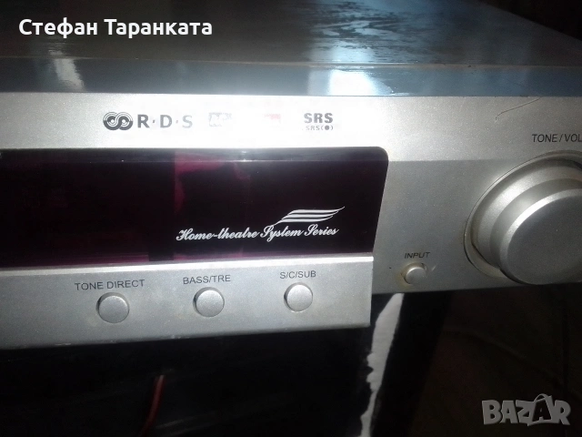 6-канален усилвател със радио тунер , снимка 2 - Ресийвъри, усилватели, смесителни пултове - 53089403